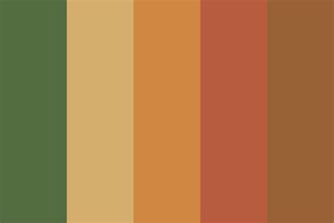 happy thanksgiving Color Palette