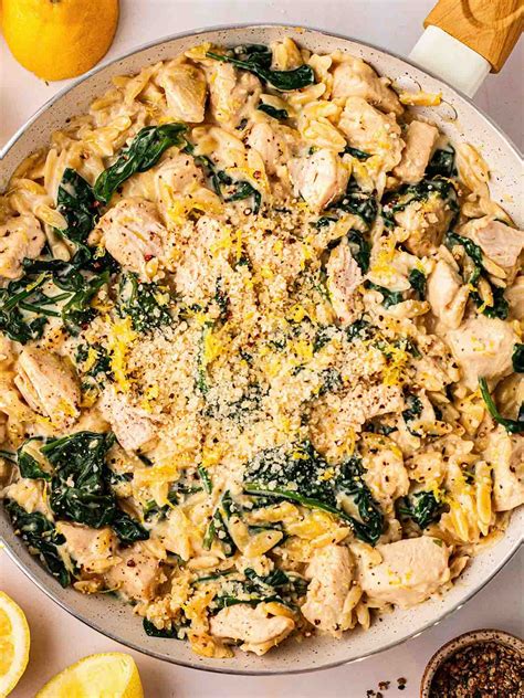 Creamy Lemon Chicken Orzo