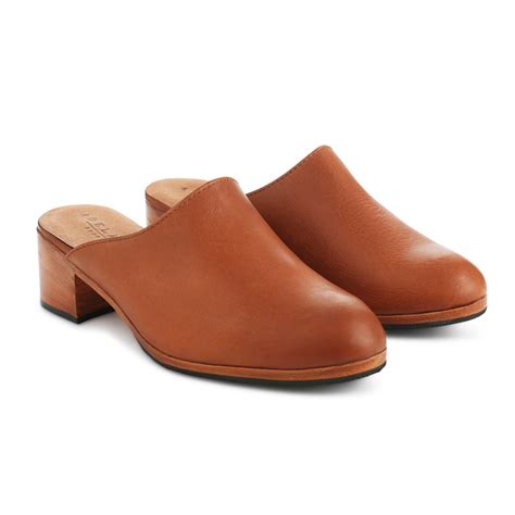 Handcrafted Women's Leather Mule Shoes | The Camila - Adelante Shoe Co.