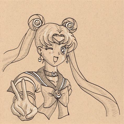How To Draw Sailor Moon