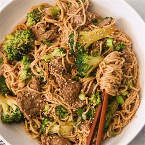 Beef And Broccoli Noodles