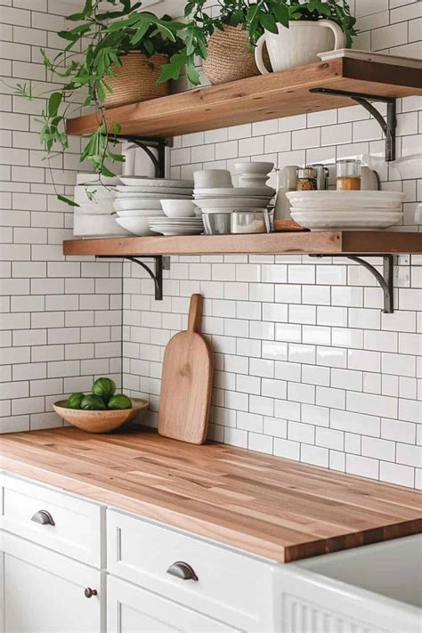 40 Stunning Ideas for Backsplash With Butcher Block Countertop
