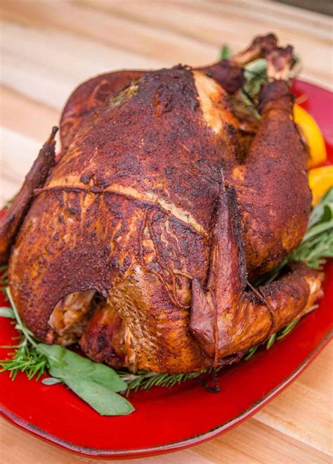 Bourbon Brined Smoked Turkey Recipe - The Trellis