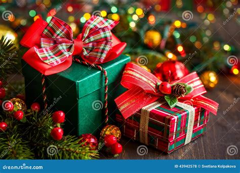 Christmas gift boxes stock photo. Image of celebrate - 43942578