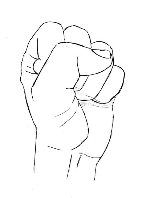 Drawing Lessons: How to draw a hand - Clenched fist! | How to draw ...