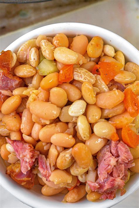 Crockpot Great Northern Beans Recipe | Great northern beans and ham ...