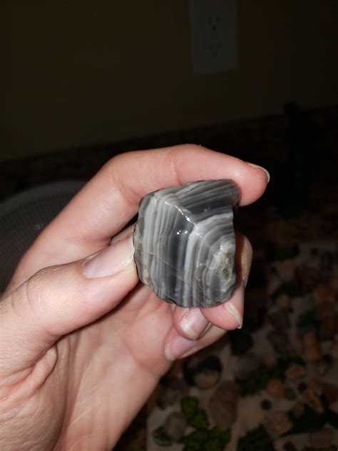 Might this be anything other than striped quartz? found in dry river bed where I find lots of ...