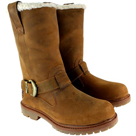 Womens Brown Pull On Boots at Lachlan Legge blog