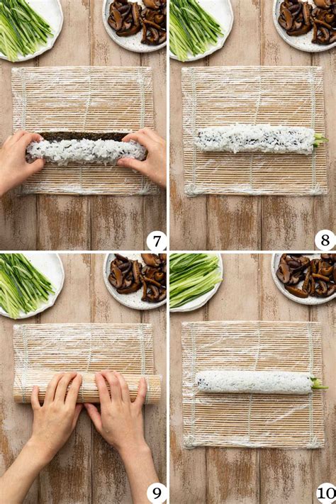 Vegan Caterpillar Sushi Roll with An Avocado Topping • Vegan Everytime