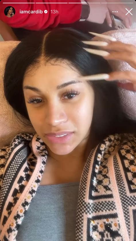Cardi B Shared a New “No Makeup, No Filter” Video — See Photos | Allure