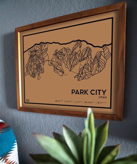 Park City Trail Map - Etsy