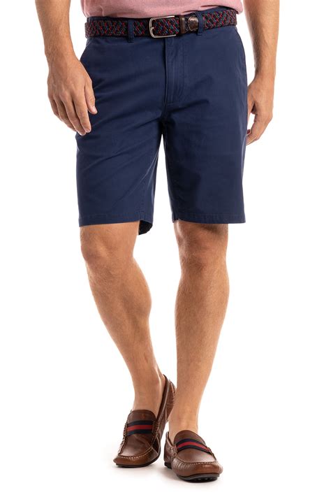 Men's Navy Chino Shorts | Blue Men's Shorts | Gurteen Menswear