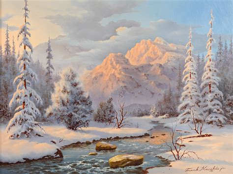 Winter Landscape Art
