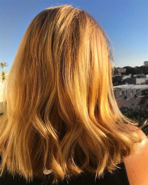 Golden Blonde Hair Color