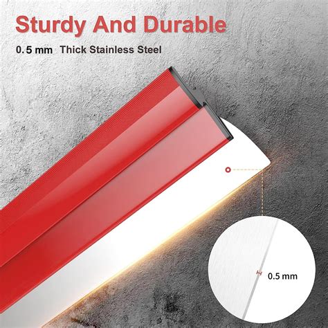 24-Inch Drywall Skimming Blade - Smooth Finish, Precision 0.5mm ...