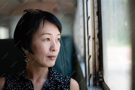 Premium Photo | Attractive mature asian woman