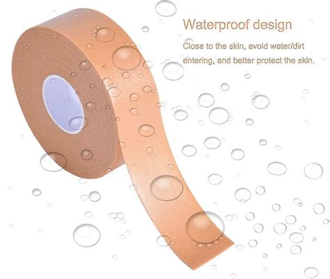 Foot Care Tape, 2.5cm X 5m Feet Tape Sticker Breathable Foam Bandage For Feet Toe Finger Hand ...