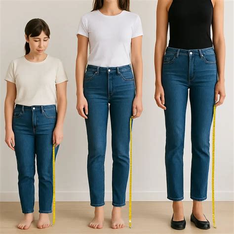 Your Guide to Denim Inseams: What Is the Inseam on Pants? + Height Chart