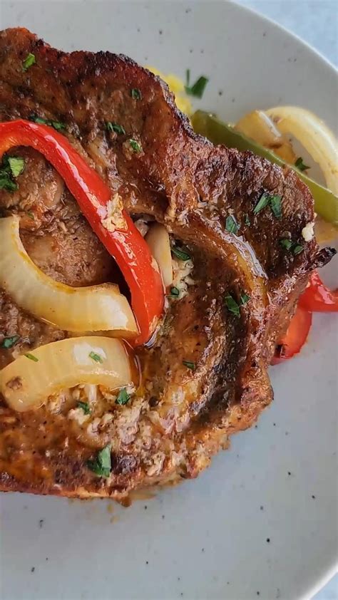 Baked pork steak – Artofit