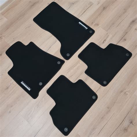 New Maserati Levante 2017-2025 Car Floor Mats Velour Carpet Black ...