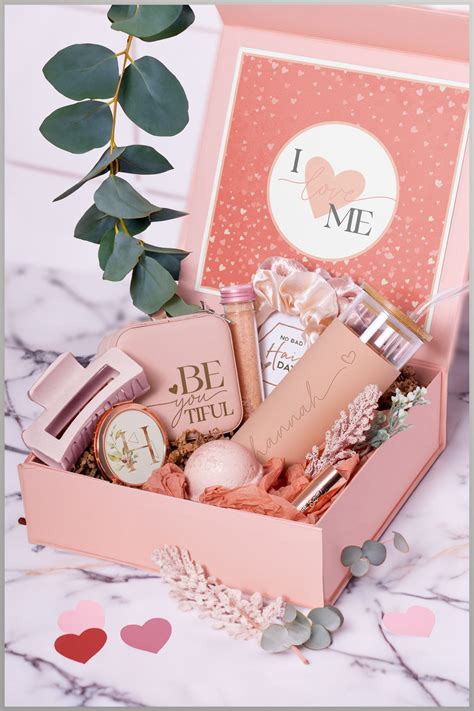 Galentine's Day Self Care Spa Set Gift for Her, Custom Valentines Gift ...