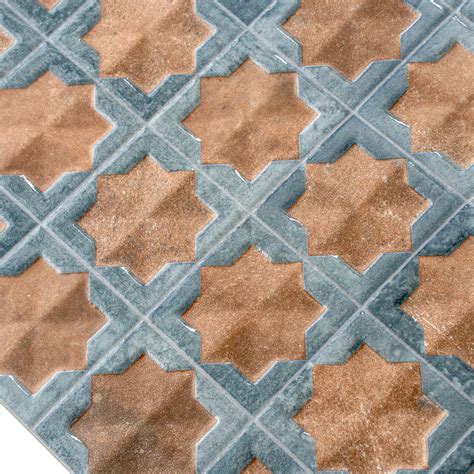 Sultana Celeste Earth and Sky Porcelain Tile 12x22 Sample Swatch | Tile ...