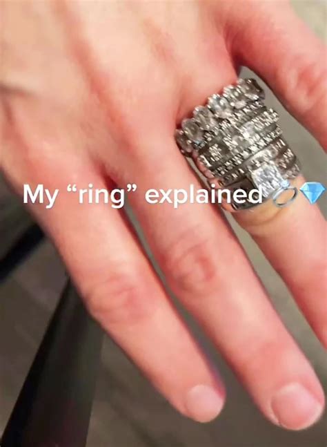 People say there's no excuse for my 'ugly' engagement ring