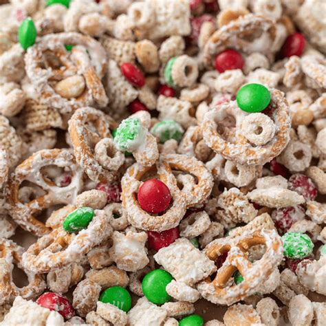 Easiest White Chocolate Chex Mix - Bake & Bacon