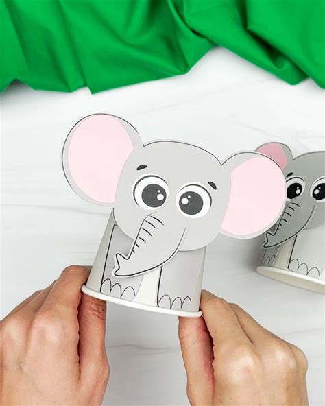 Cardboard Tube Elephant Craft | Cardboard tube crafts, Elephant crafts ...