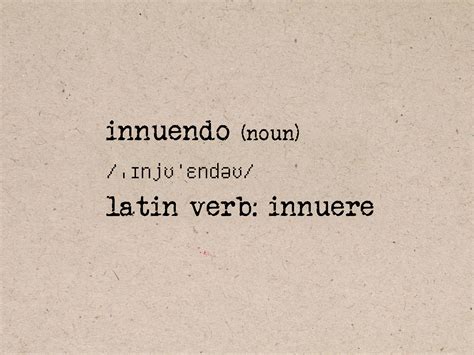 Innuendo Examples from Writing & Film (Plus a Definition)