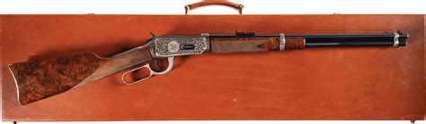 Engraved/Inlaid Winchester 1 of 1000 European Model 94 Carbine | Rock ...