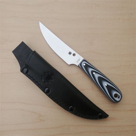 Spyderco Bow River 4" Fixed Blade G10 - FB46GP – Uptown Cutlery