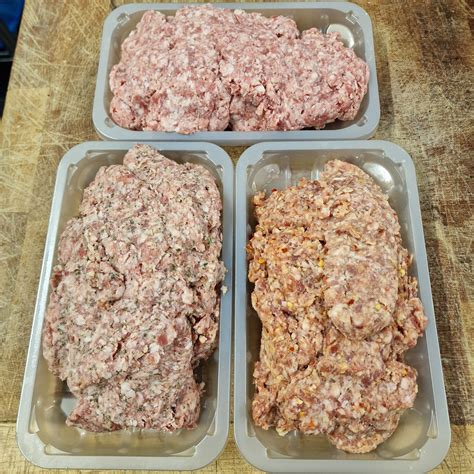 Flavoured Tamworth Sausagemeat - Tynefield Farm