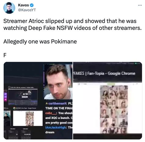 Atrioc's Screw Up | Atrioc Deepfake Pornography Controversy | Know Your Meme
