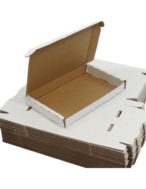 Boîte blanche pour boîtes aux lettres format A5 - 22 x 15 x 3 cm