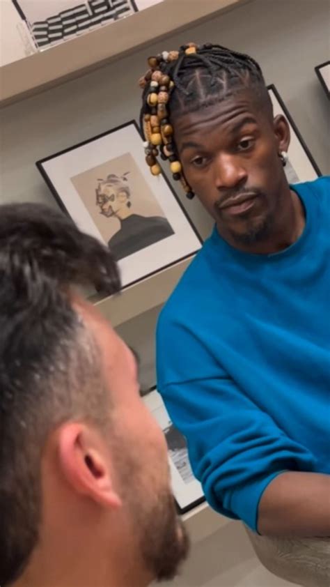 In Photos: Jimmy Butler seen rocking new hairstyle after surprising ...