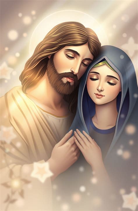 🔥 Free Download Jesus And Mary Wallpaper by @lynnm90 | WallpaperSafari