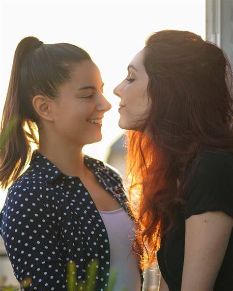 Lesbian French Kissing