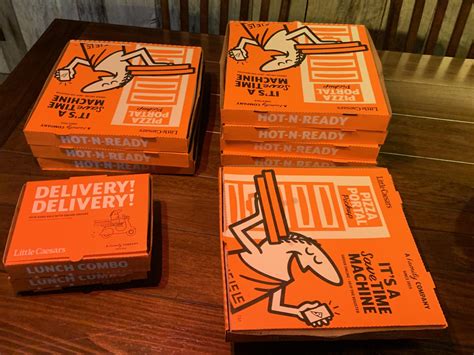 Little Caesars Pizza Box LITTLE CAESARS PIZZA Updated April 2025