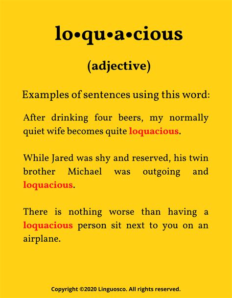 Word of the Week Part 13 – Loquacious