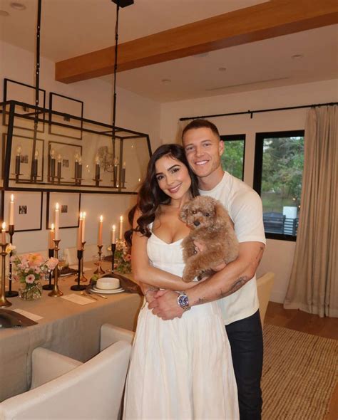 Olivia Culpo and San Francisco 49ers star Christian McCaffrey get ...