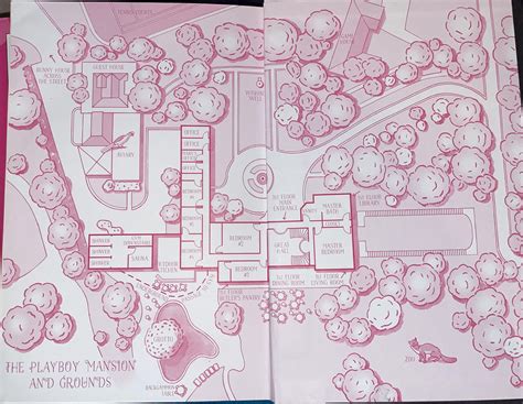 The Playboy Mansion and Grounds - from Holly Madison’s book Down the Rabbit Hole 🩷 : r ...