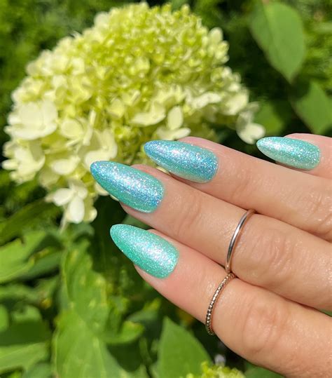 Gel Polish Fairy glitter green | Nail4you.dk