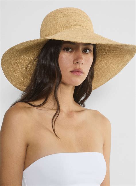 Sunbeam Raffia Wide-brim Hat | Aritzia CA