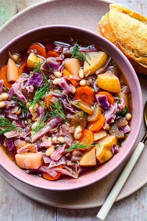 Red Cabbage Soup - Crowded Kitchen | Recipe | Cabbage soup, Cabbage ...