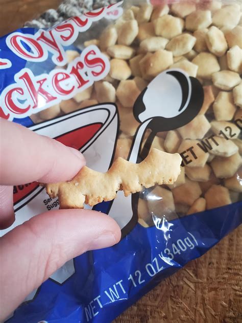 This oyster cracker I found today : r/Foodlottery