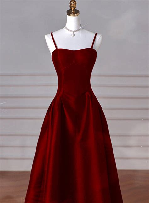 Red A Line Dress