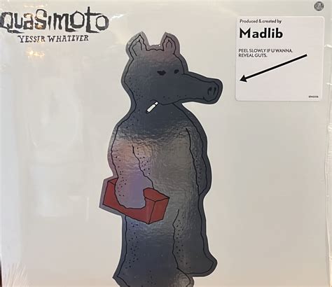 QUASIMOTO - Yessir Whatever LP [Silver Vinyl] - Queen B Vinyl Cafe