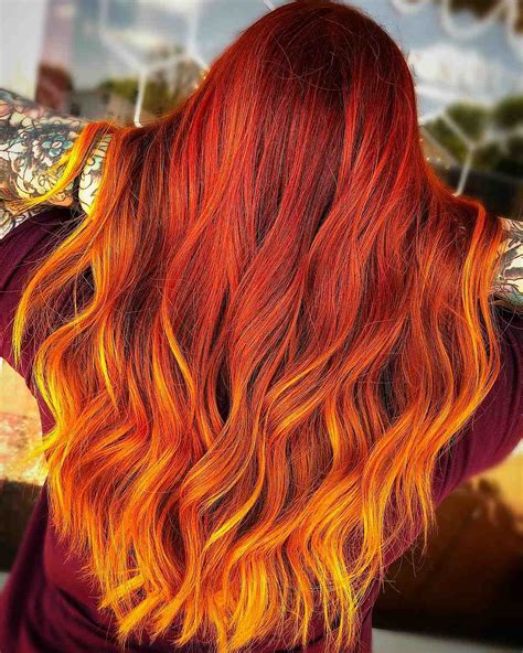 Light Orange Hair Color