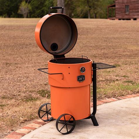 Oklahoma Joe's Bronco Pro Drum Smoker - Orange - 19202100 : BBQGuys